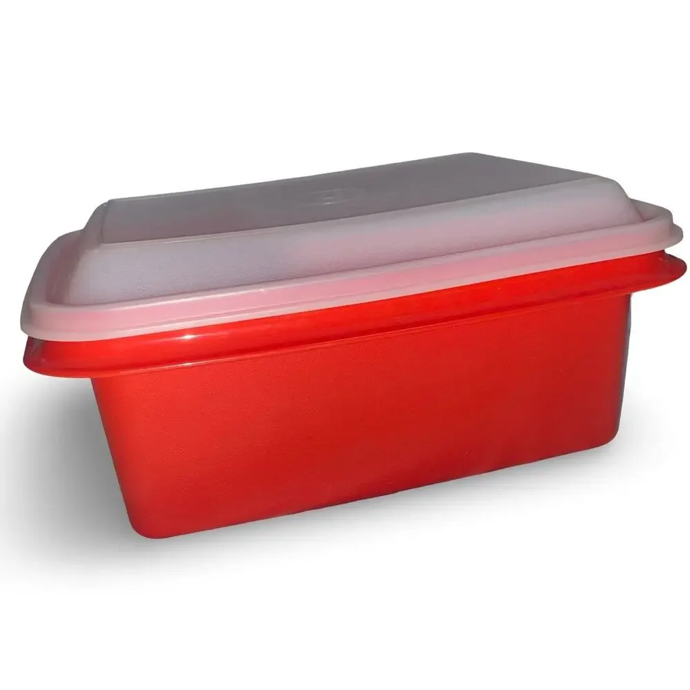 Tupperware Pack N Carry Orange Lunch Bento Box 1254 311 1251 1229 Vintage USA